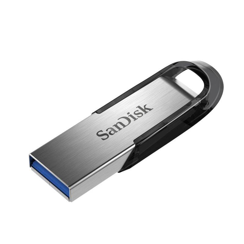 SanDisk Ultra Flair Flash Drive - 256GB / Up to 150 MB/s / USB 3.0 / Black and Silver  SDCZ73-256G-G46 SanDisk Ultra Flair Flash Drive - 256GB / Up to 150 MB/s / USB 3.0 / Black and Silver  SDCZ73-256G-G46